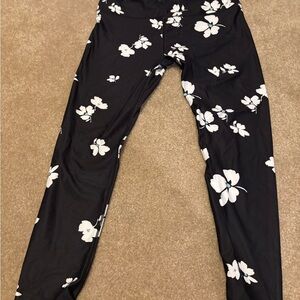 Floral Black Women’s Leggings